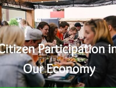 Citizen Participation in Our Economy